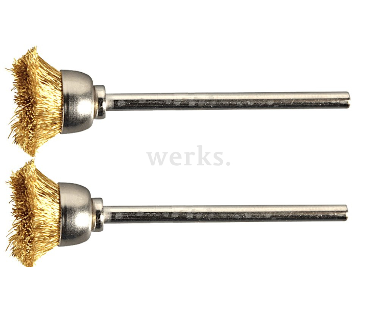 Щетки чашечные латунные Ø13 мм Proxxon 28963 2 шт.