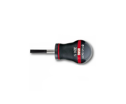 Отвертка USAG 324 N 4 x 35 U03240063 шлицевая короткая