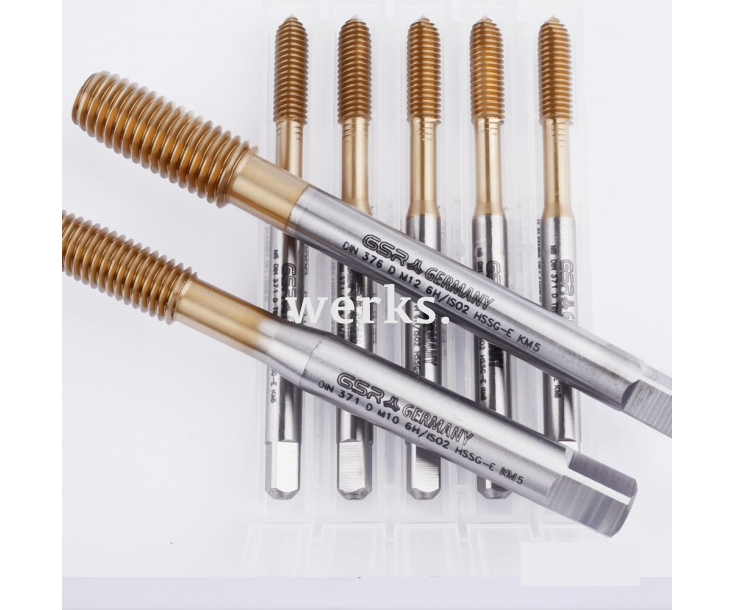 Раскатник DIN371 C HSSE-TiN 6HX M4 Werks W.3800300