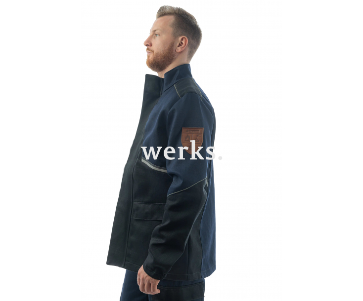 Куртка сварщика 1 класса Brodeks FS 28-01 т.синий/черный (XS)