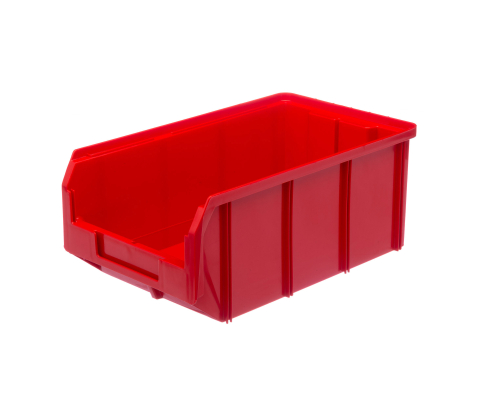 Пластиковый ящик Стелла-техник V-3-красный 341х207x143мм, 9,4 литра