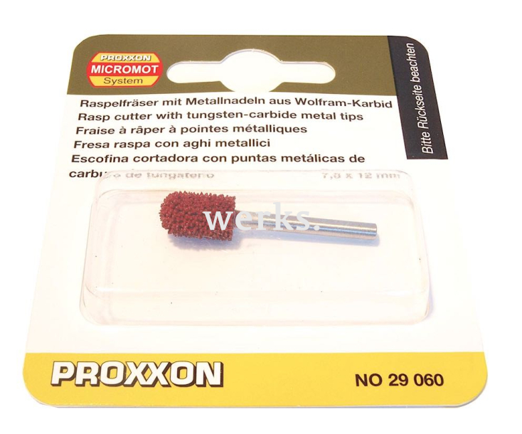 Фреза обдирочная (цилиндр с закругленной головкой Ø7.5 мм) Proxxon 29060