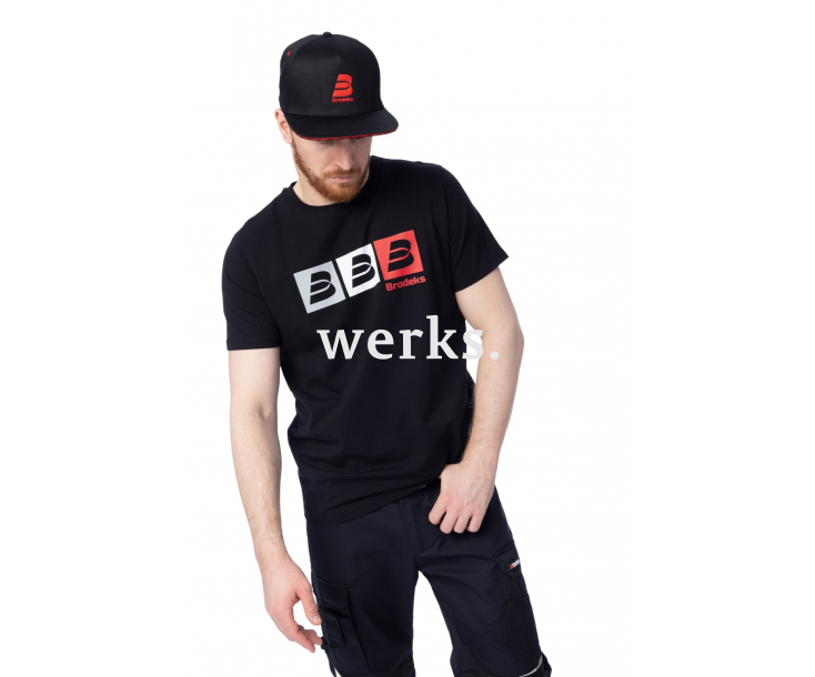 Футболка Brodeks KS705 черный (XXXL)