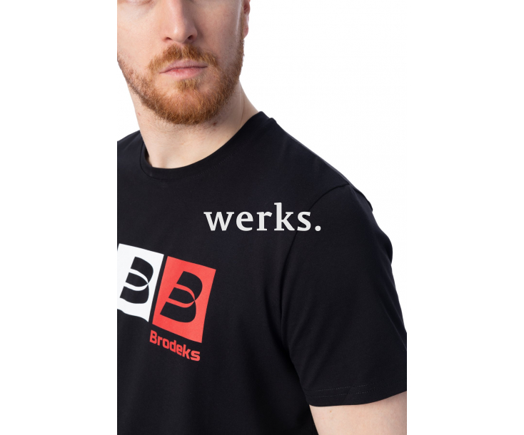 Рубашка поло Brodeks KS721 черный (XXL)