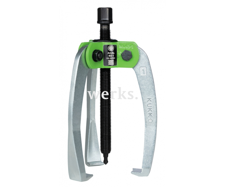 Универсальный трёхзахватный съёмник с самоцентрирующимися захватами KUKKO 45-1