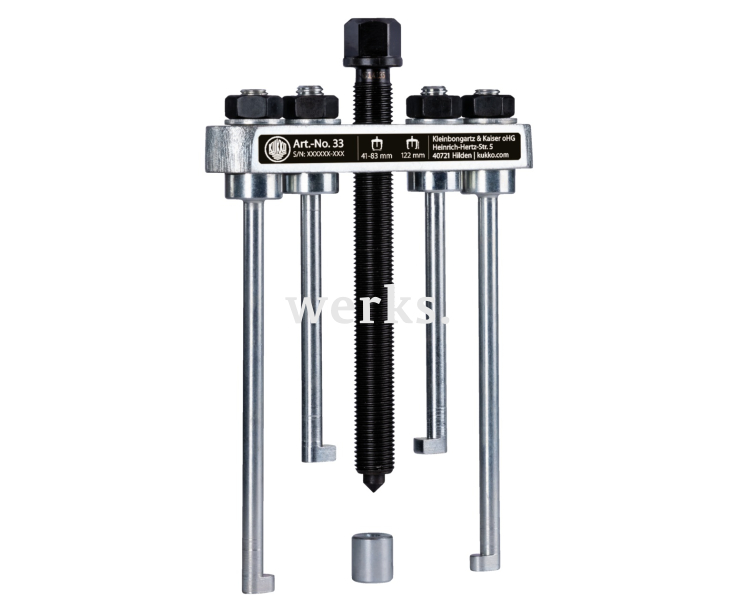 Съёмник рулевого колеса KUKKO 33