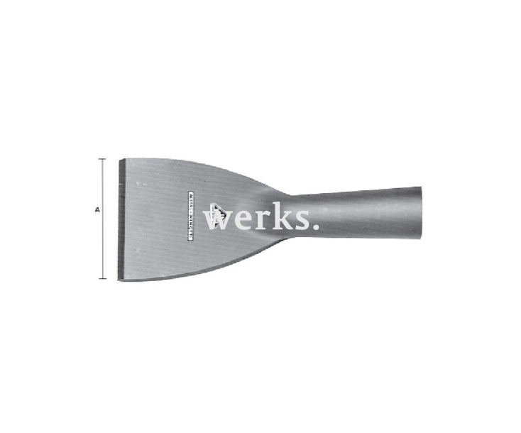 Шабер для пола плоский искробезопасный 100 мм, серия 053 Metalminotti 053-1000