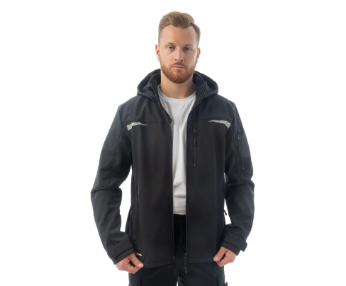 Куртка софтшелл Brodeks KS207 черный (L)
