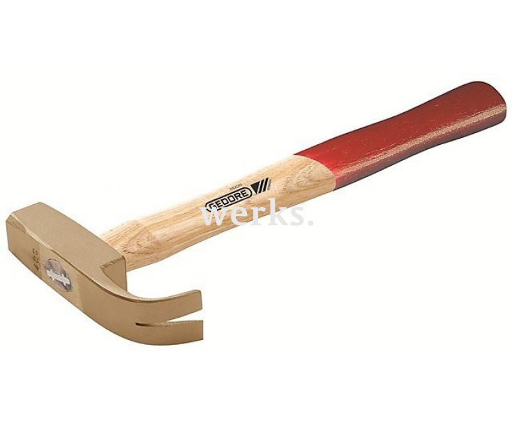 Молоток-гвоздодер искробезопасный столярный Endres Tools 1060300S