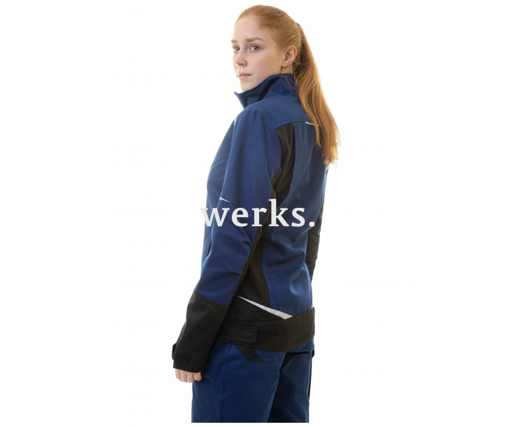 Женская рабочая куртка Brodeks KS228 синий/черный (S)