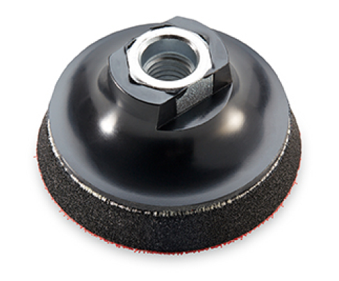 Тарельчатый шлифовальный круг с креплением "липучка" 35 мм M14 Flex 446254