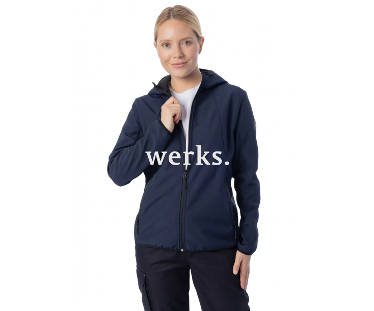 Женская куртка софтшелл Brodeks KS248 синий (XS)