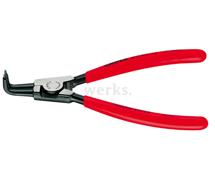 Щипцы для внешних стопорных колец на валах Knipex KN-4621A01