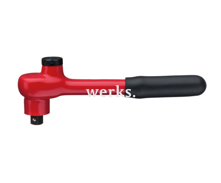 Трещотка 3/8" реверсивная изолированная VDE Wiha 7207N 36673