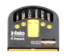 Набор Felo Impact с держателем и ударными битами PH PZ TORX 7 предметов 02060146