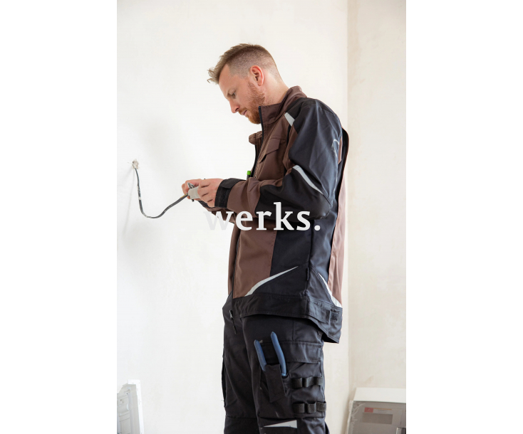 Куртка Brodeks KS202 коричневый/черный (S)