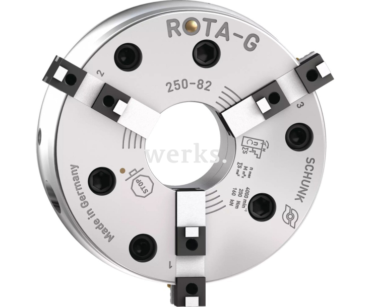 Токарный патрон Schunk ROTA-G 250-82 D8-GBK