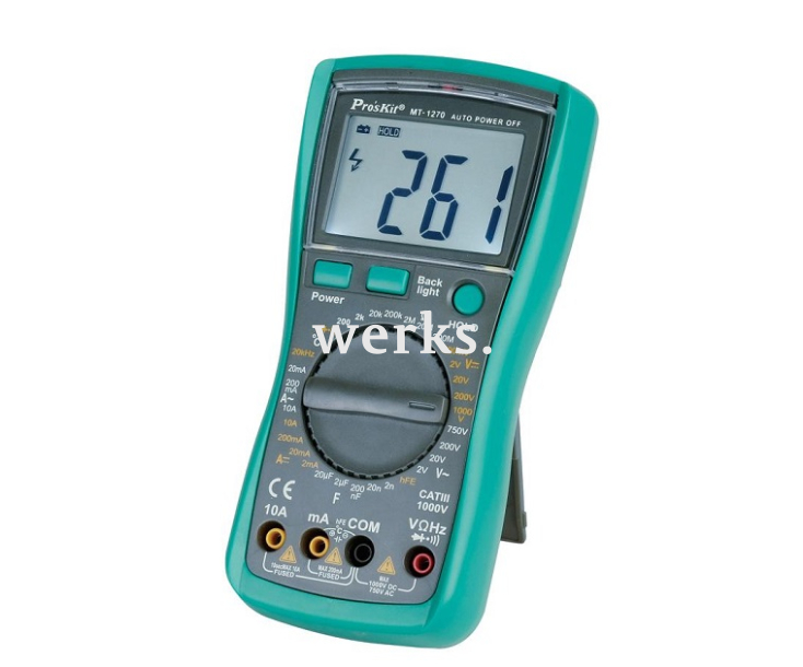Мультиметр цифровой ProsKit MT-1270
