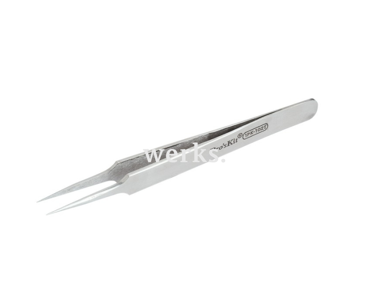 Пинцет узкий антимагнитный Proskit 1PK-102T