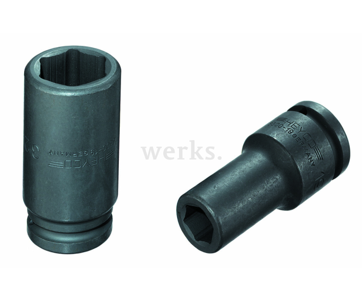 Торцовая головка длинная ударная 6500-19 33 мм Heyco HE-06500193336