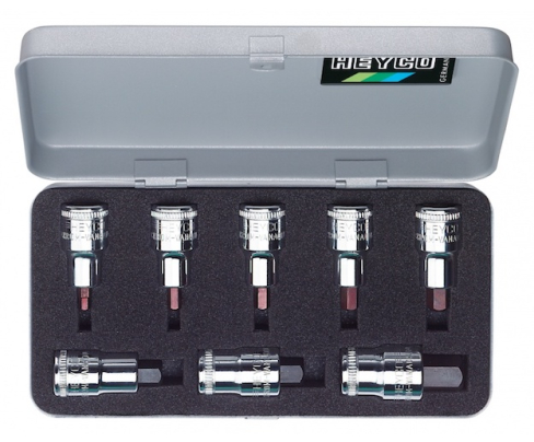 Набор шестигранных насадок 1/2" 50-55-2 - M Heyco HE-00050550283 8 предметов