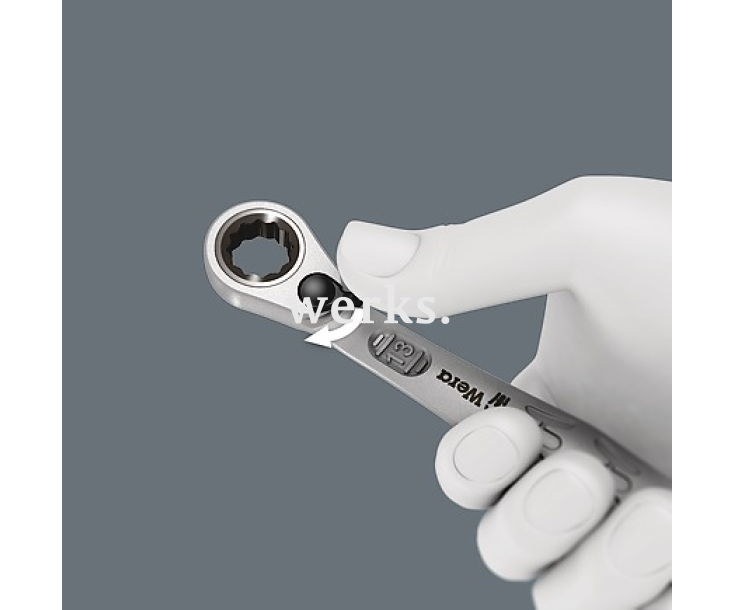 Ключ с кольцевой трещоткой Wera Joker Switch WE-020070 15 х 199 мм комбинированный