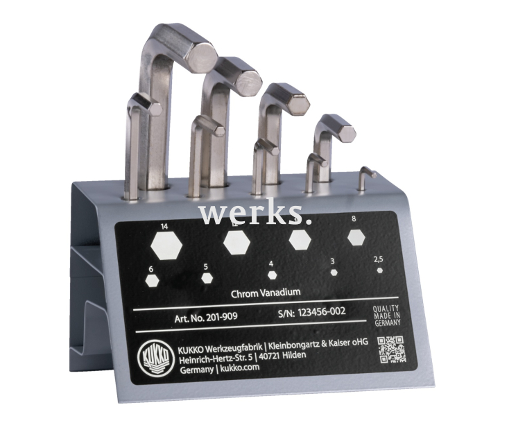 Стенды ISO 2936 для мест торговли и мастерских KUKKO 201-909