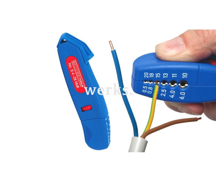 Нож кабельный No. S4-28 Multi для снятия изоляции с круглых кабелей Weicon WCN50057328