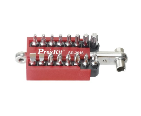 Набор бит с трещоткой ProsKit SD-2616