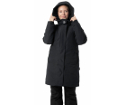 Зимняя женская куртка-парка Brodeks KW258 черный (XXL)