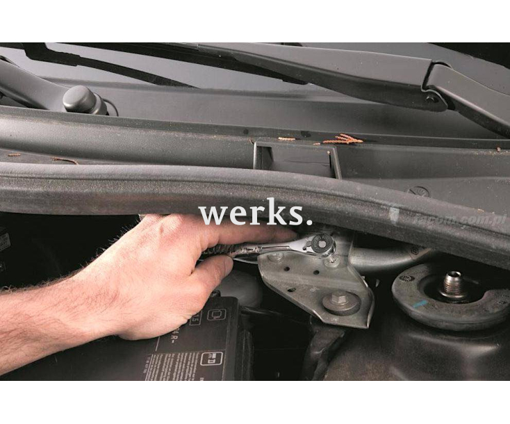 Ключ трещоточный реверсивный 1/4" для бит Facom R.PE