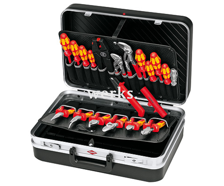 Набор электрика в чемодане, 20 предметов Knipex KN-002120
