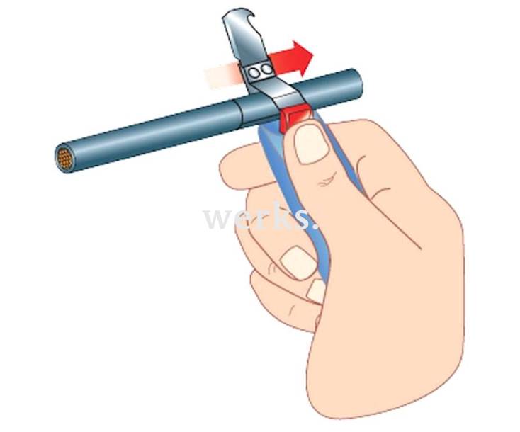 Инструмент для снятия изоляции 16 мм Facom 985951