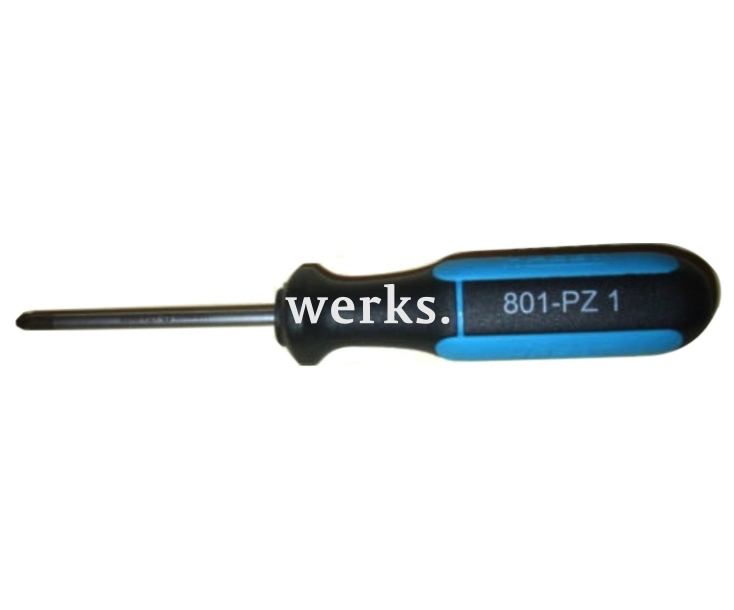 Отвертка крестовая Pozidriv PZ1х80 ULTRA Hazet 801-PZ1