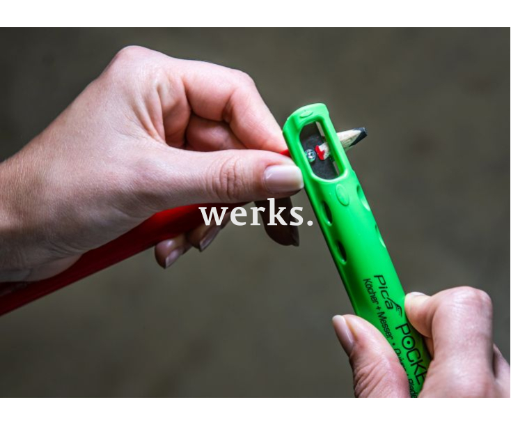 Держатель-точилка для строительных карандашей Pica Pocket 505