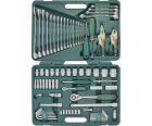 Набор инструмента универсальный 1/4" 1/2"DR 78 предметов Jonnesway S04H52478S