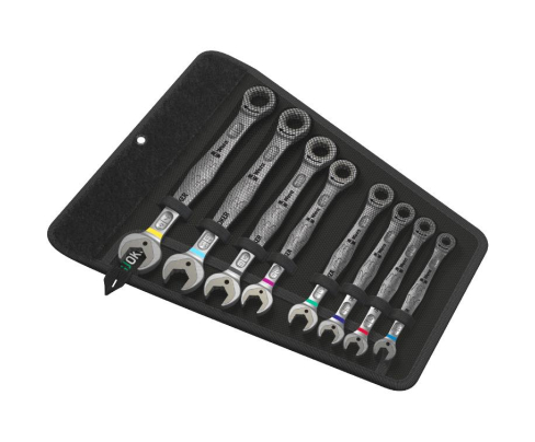 Набор дюймовых гаечных ключей с трещоткой 6000 Joker 8 Imperial Set 1 Wera WE-020012