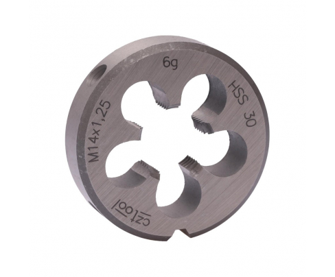 Плашка М14х1,25 HSS DIN EN 22568 6g 38х10мм Bucovice Tools 240142