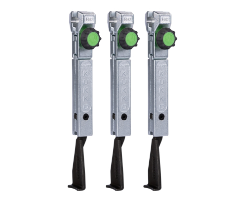 3 узких, быстро регулируемых спусковых крючка (комплект) KUKKO 1-193-Sx