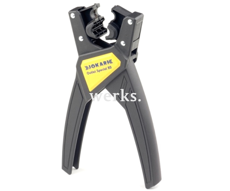 Клещи для снятия изоляции 20 мм для экранированных кабелей Jokari JK 20220