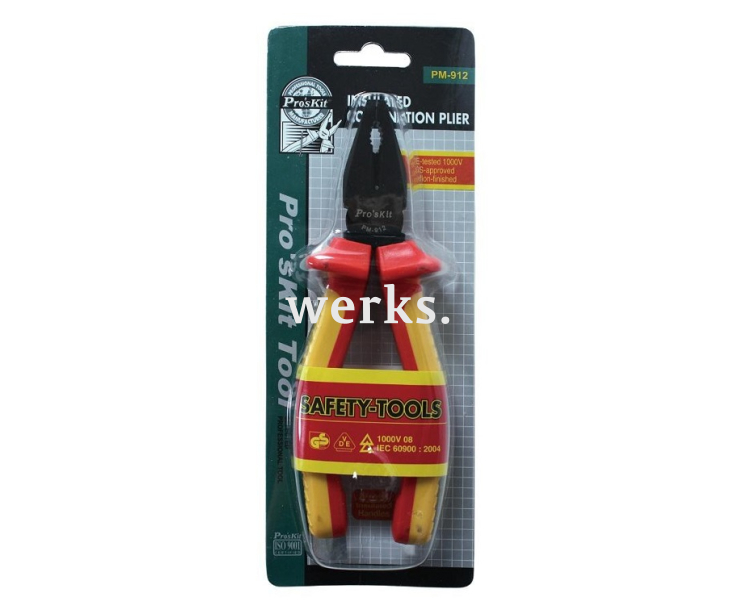 Пассатижи диэлектрические усиленные ProsKit PM-912