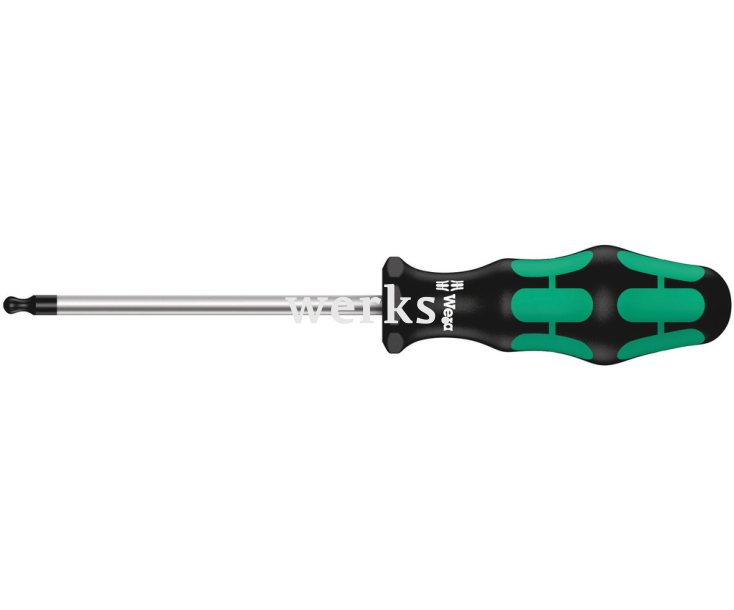 Отвертка TORX Wera Kraftform 367 K WE-027958 TX 30 х 115 со сферической головкой