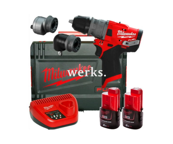 Дрель Milwaukee M12 FPDXKIT-202X FUEL (4933464138)
