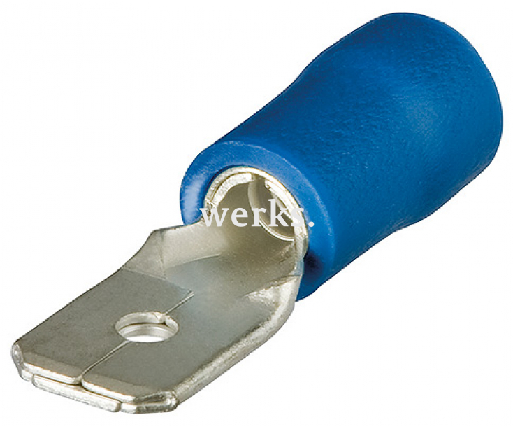 Штекеры плоские изолированные 100 шт. Knipex KN-9799111