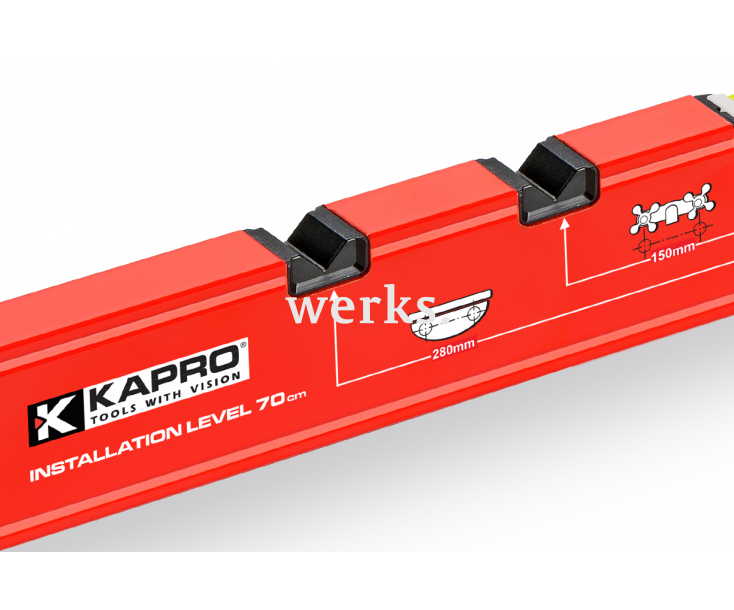 Уровень сантехника 70 см Kapro Plumbing Installation Level 108