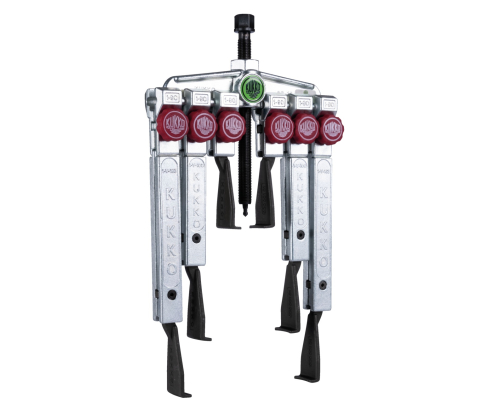 Универсальные двухзахватные съёмники в наборе с узкими захватами с быстрой регулировкой KUKKO 20-30+SP