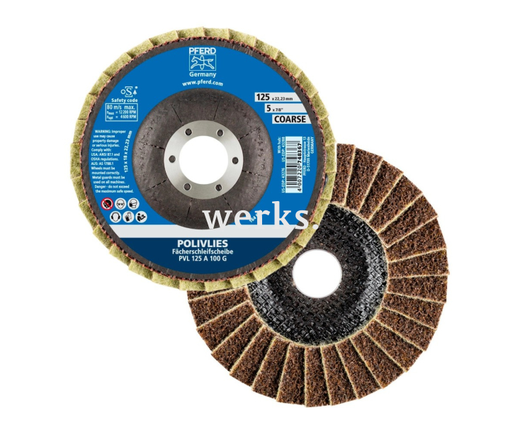 Круг шлифовальный Pferd PVL 125 A 100 G