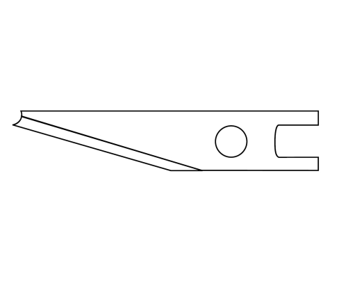 Точное режущее лезвие Mozart F1 512.050-2050
