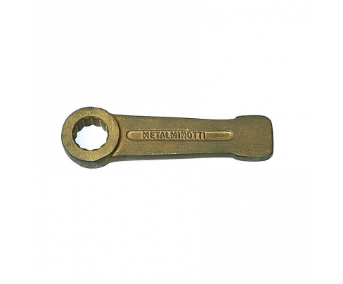 Ключ накидной ударный двенадцатигранный искробезопасный 115 мм, серия 048 Metalminotti 048-0115