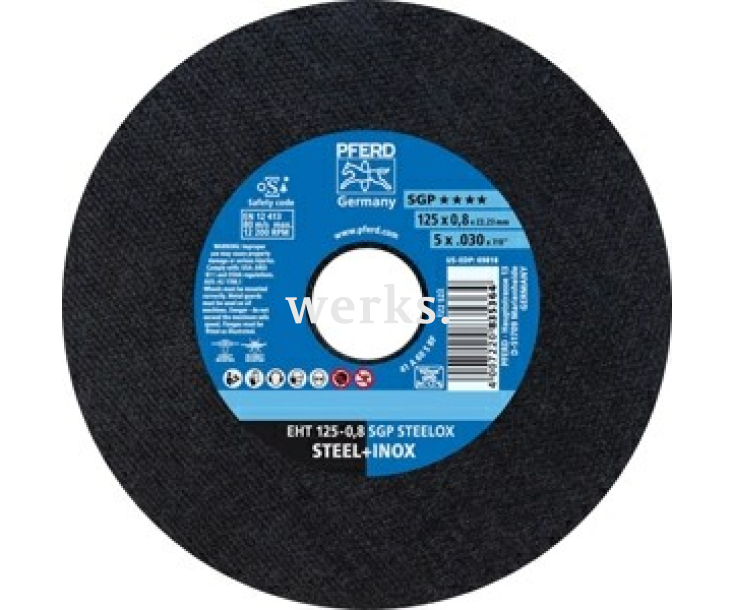 Круг отрезной Pferd EHT 125 - 0,8 SGP STEELOX
